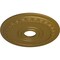 Ekena Millwork Munich Ceiling Medallion (Fits Canopies up to 5 5/8"), Hand-Painted Gold, 17 1/2"OD x 3 5/8"ID x 1"P CM17MUGLS - alternate 3